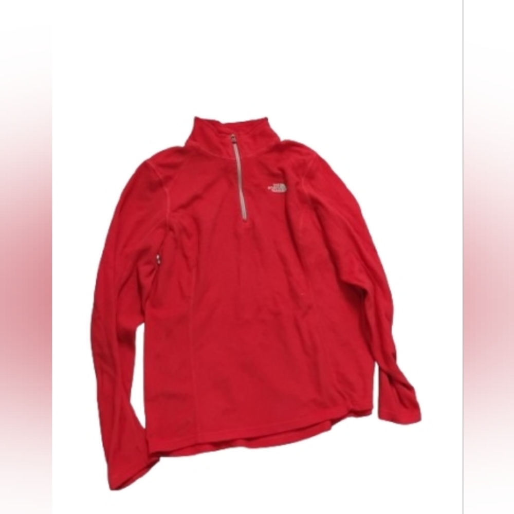 The North Face Women's Zip Fleece Pullover Sz XL